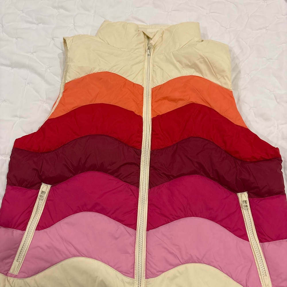 Marine Layer Women's Multicolor Puffer Vest